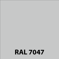 Ral 7047 в интерьере стены